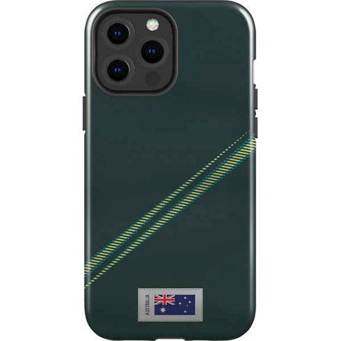 Australia Soccer Flag iPhone 15 Pro Max Impact Case